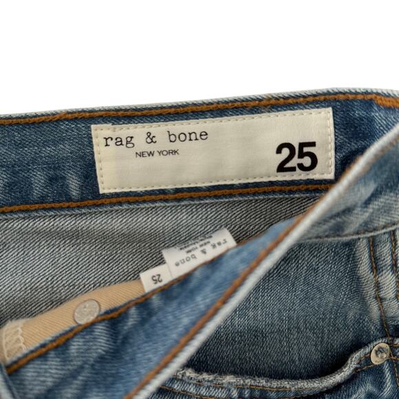 Rag & Bone Blue Denim Mini Skirt Size 25 - Picture 9 of 10